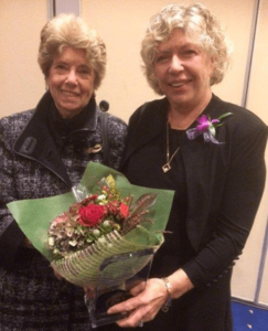 BCHNS member, Sheila Oxholm with friend Lynette Best. Photo Credit: BCHNS Lenore Radom