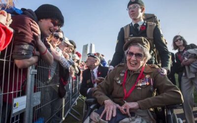 Military Nurse Maxine Bredt at Vimy Ridge