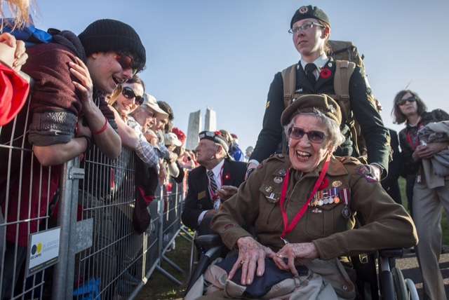 Military Nurse Maxine Bredt at Vimy Ridge