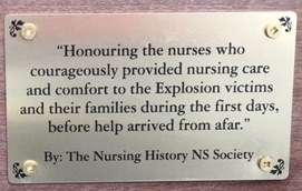 Nursing History commemorated with Bench in Nova Scotia