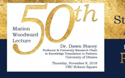 50th Marion Woodward Lecture: Save this date.