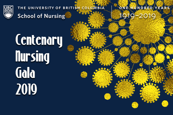 Invitation to UBC Centenary Nursing Gala